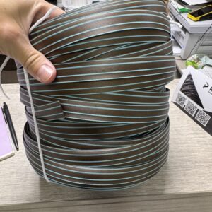 Ротанг Полоса рифленая широкая цвет карибы винтаж 4 полосы